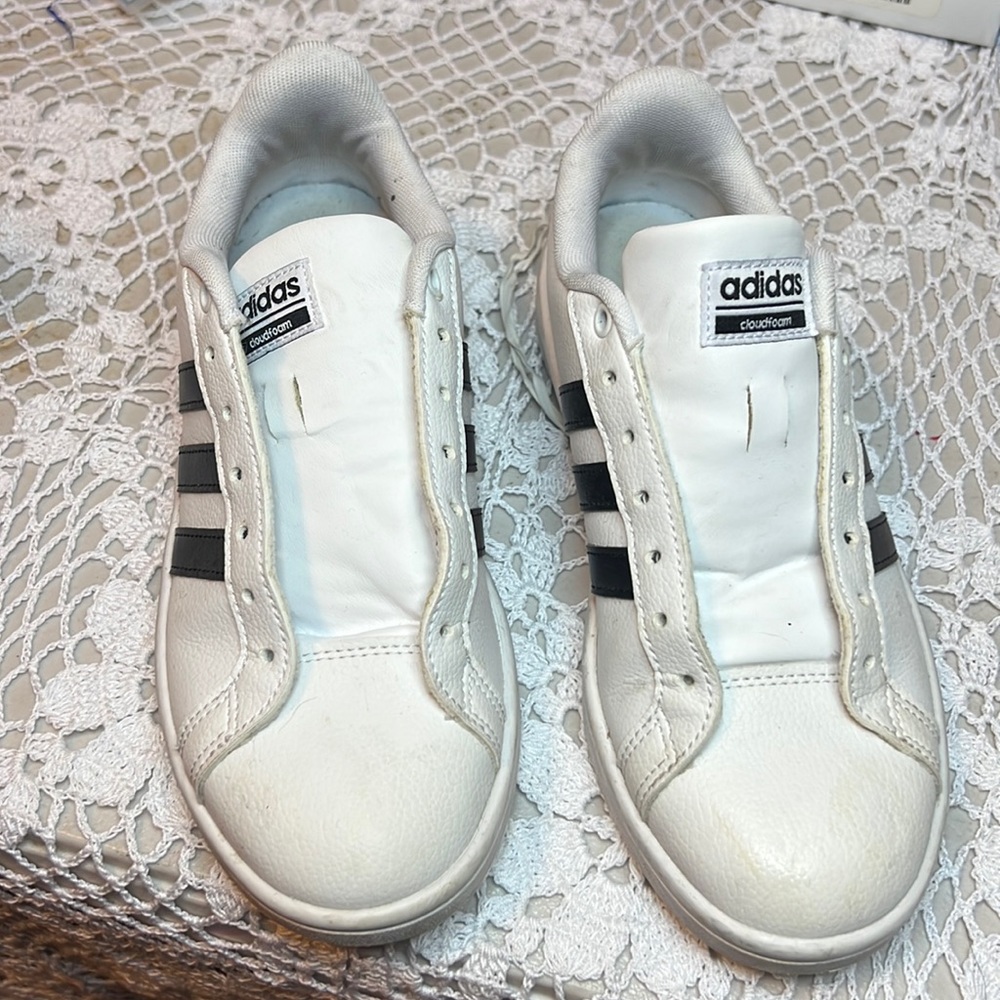 Slightly white adidas